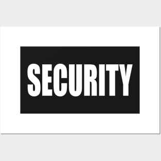 SECURITY TEE Posters and Art